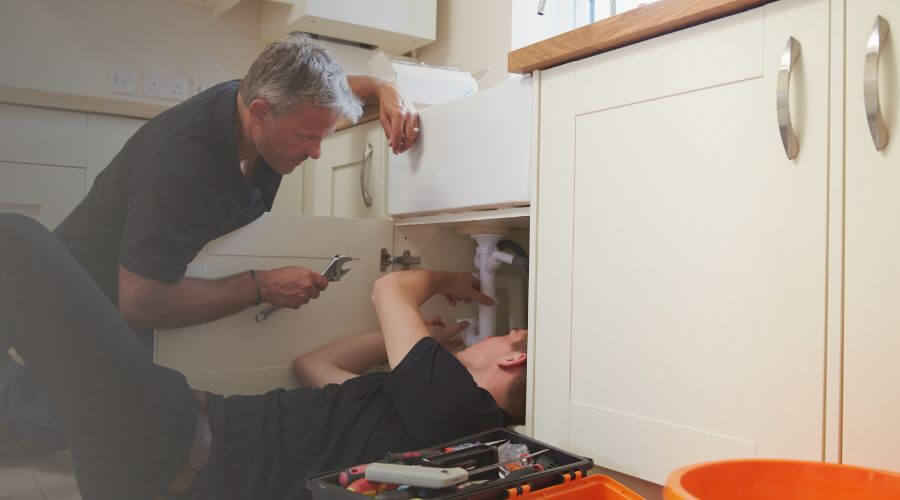 Professional burst pipe repair services in Tebbetts, MO